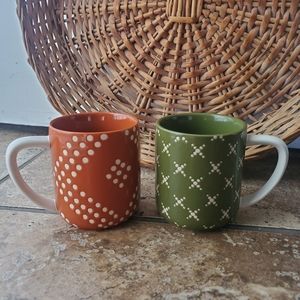 Set of 2 Fall Mugs